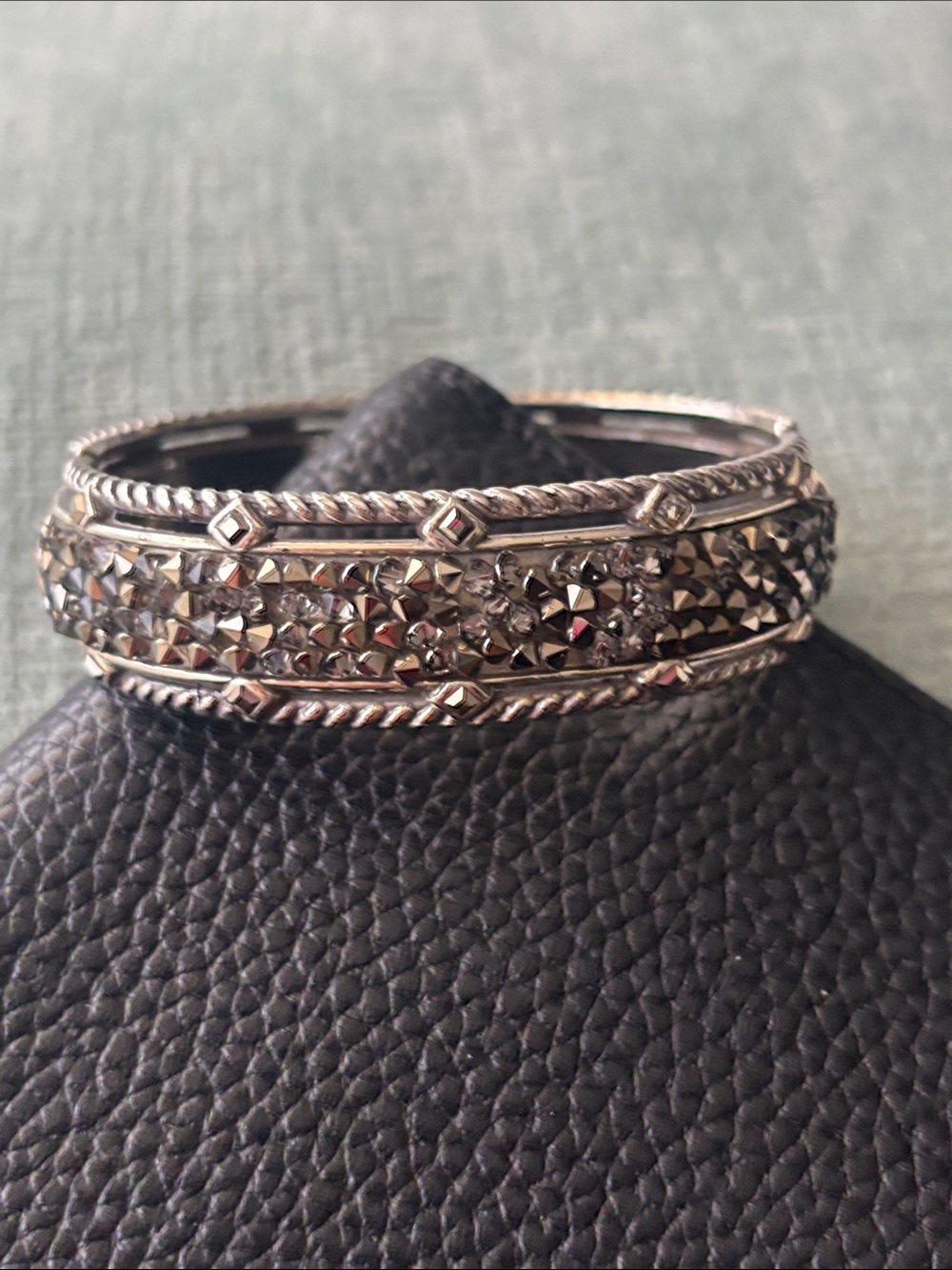 Brighton Crystal Rocks Bangle Bracelet